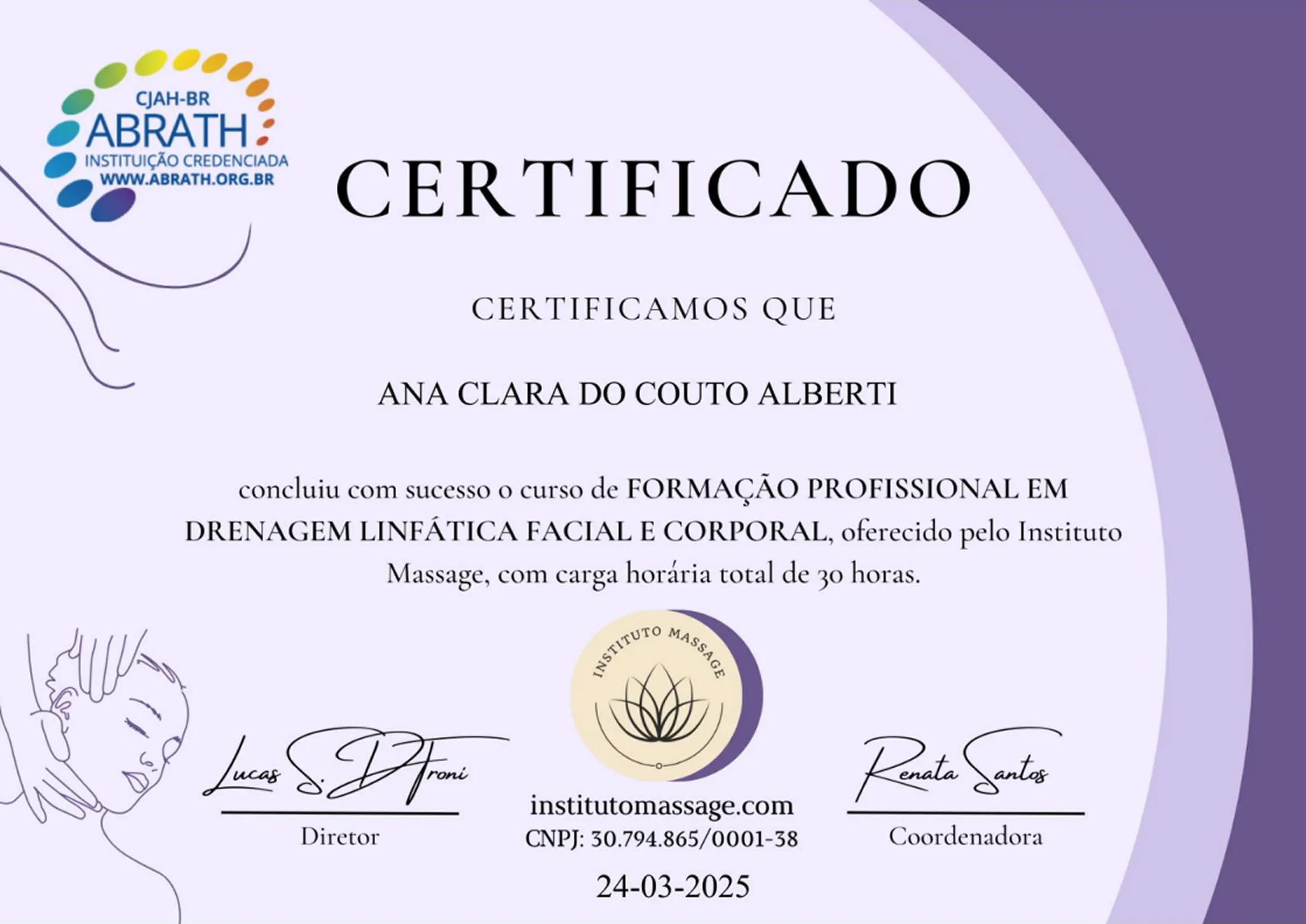 Formação em Drenagem Linfática